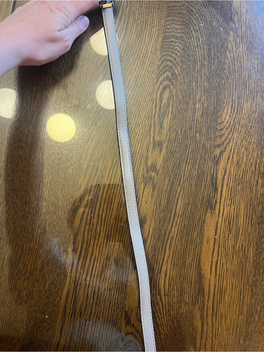 Kate Spade Light Gray Crossbody Purse Strap - Picture 3 of 7